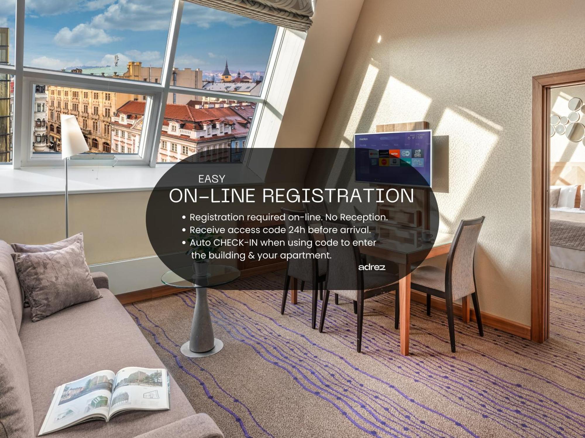 Crown Palace Apartments By Adrez Prague Ngoại thất bức ảnh